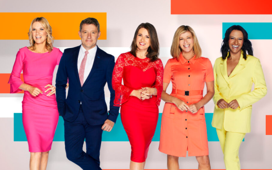 Five broadcasters from Good Morning Britain